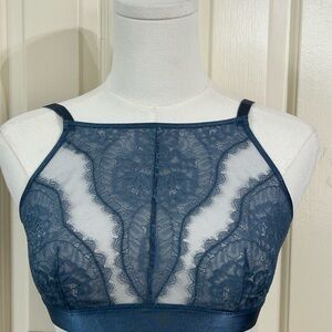 3 Soma Lace Bralettes NWOT Size Small. Purple, Blue, Pink  Bras
